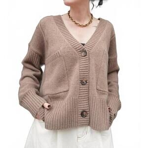 NEW JUMPER1234 guernsey cardigan in late autumn